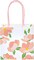 Mini Floral & Animal Gift Bags with Handles (12-Pack) – Pink Party Favor Bags, 5 x 5 x 3 In, Cute & Elegant Mini Bags for Jewelry, Candy, Weddings & Showers (Gold,Pink)
